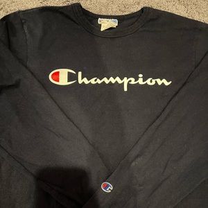 M champion long sleeve